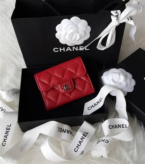 chanel xl card holder with back pocket|Chanel card holder original.